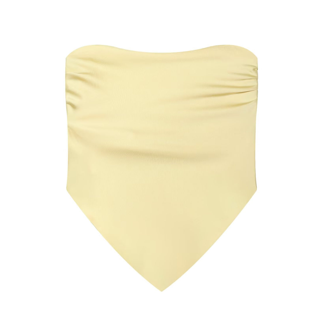 Damen Weite Satin-Hose mit elastischem Tunnelzugbund und Polka-Dot-Muster Echo Archiv