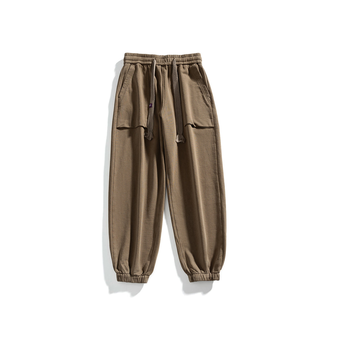 Herren Cargo-Jogginghose mit elastischem Bund und aufgesetzten Pattentaschen Echo Archiv
