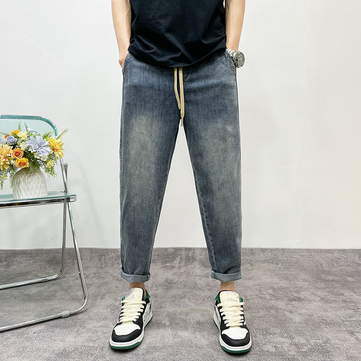 Herren Lässige Denim-Hose Echoarchiv