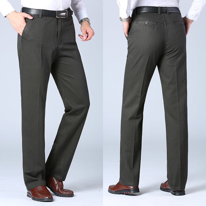 Herren Elegante Anzughose mit schmalem Schnitt und praktischen Taschen Echoarchiv