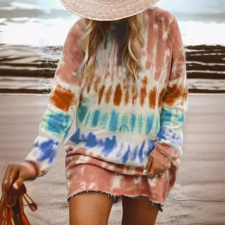 Damen Oversized Tunika-Wollkleid Echoarchiv