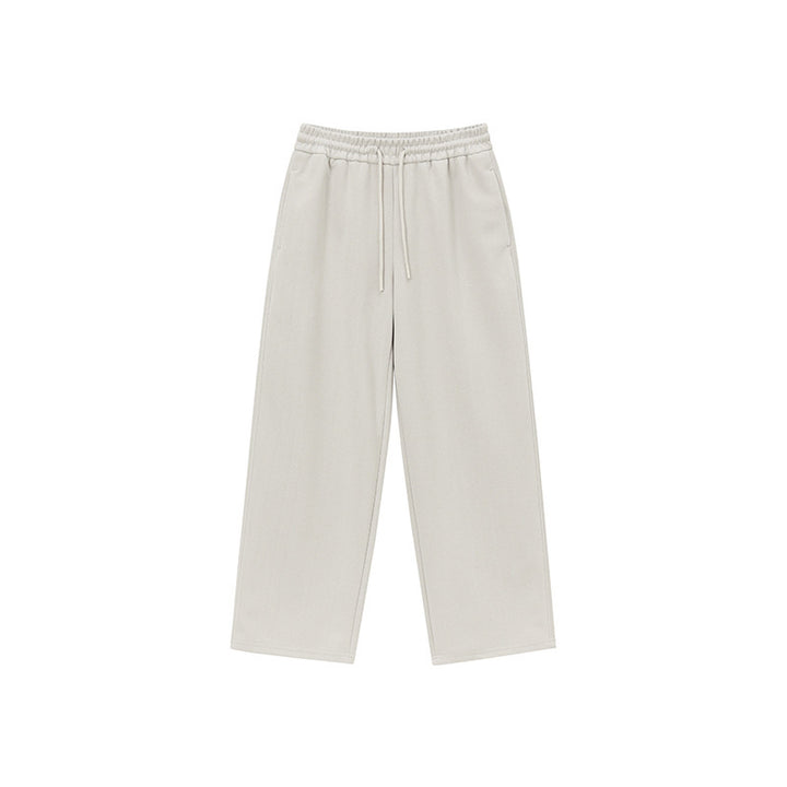 Unisex Relaxed-Fit Loungehose mit hohem Elastikbund, Kordelzug und geradem Bein Echo Archiv