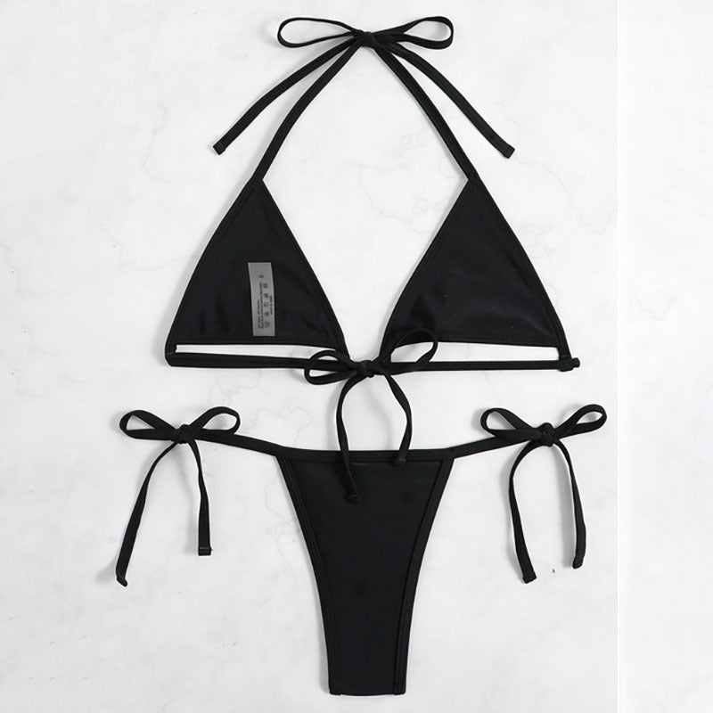 Damen Cut-Out Bikini mit Schnürdetails Echo Archiv
