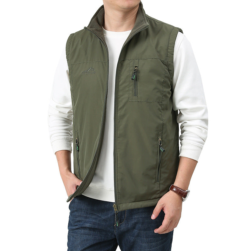 Herren Funktionales Fleece Weste Echo Archiv 1787797793