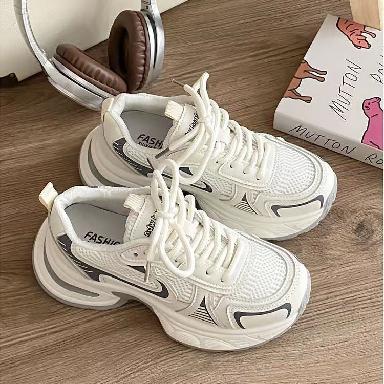 Damen Chunky Sneakers mit atmungsaktiver Oberfläche und dämpfendem Komfort Echo Archiv