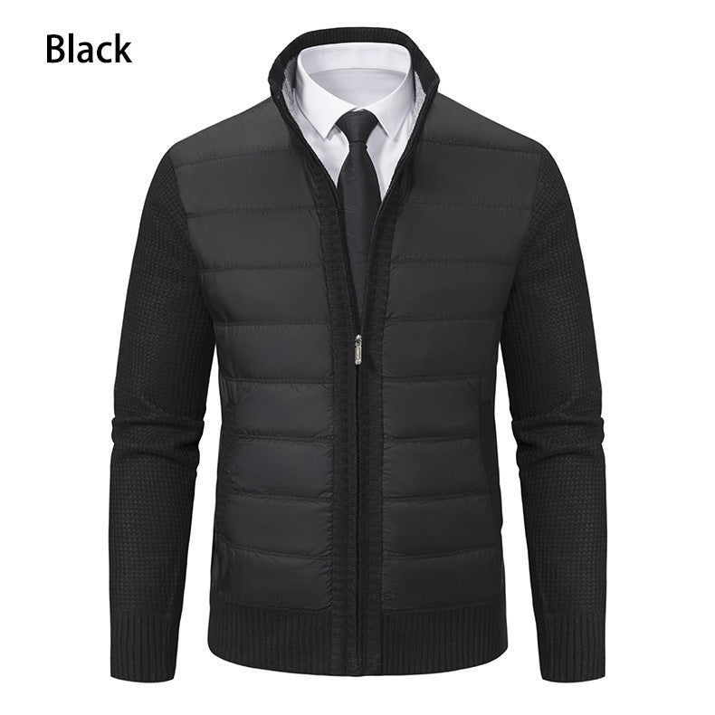 Herren Übergangsjacke mit modernem Stehkragen Echoarchiv