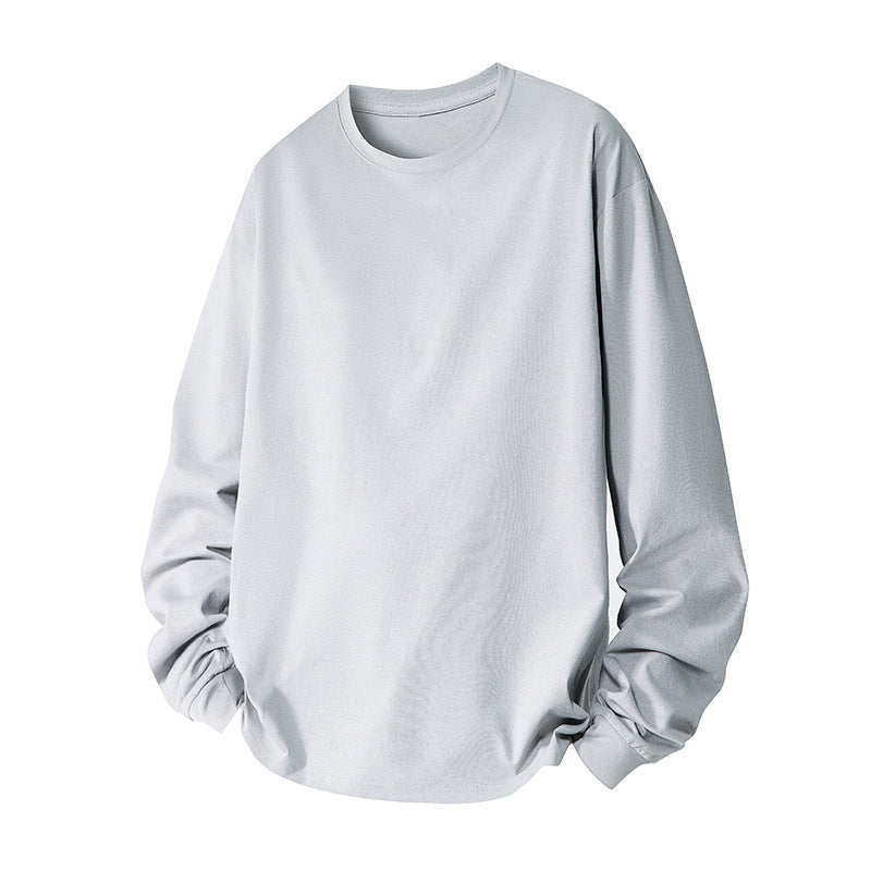 Herren Oversize-Sweatshirt aus Baumwollmix mit Rundhalsausschnitt und gerippten Bündchen Echo Archiv