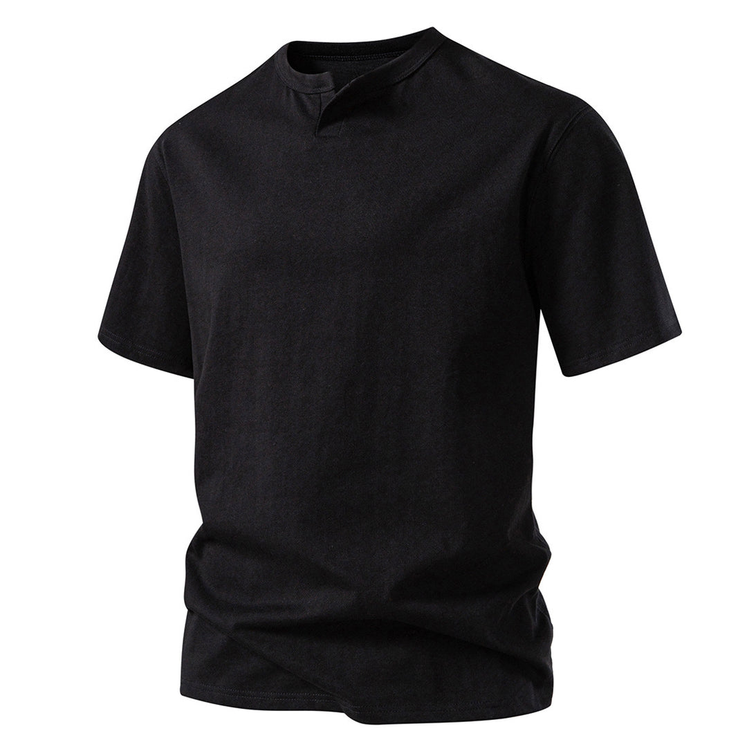 Herren T-Shirt mit modernem Ausschnitt und komfortablem Schnitt Echoarchiv