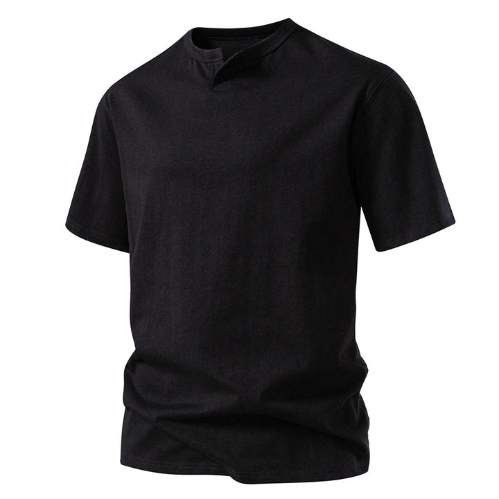 Herren T-Shirt mit modernem Ausschnitt und komfortablem Schnitt Echoarchiv