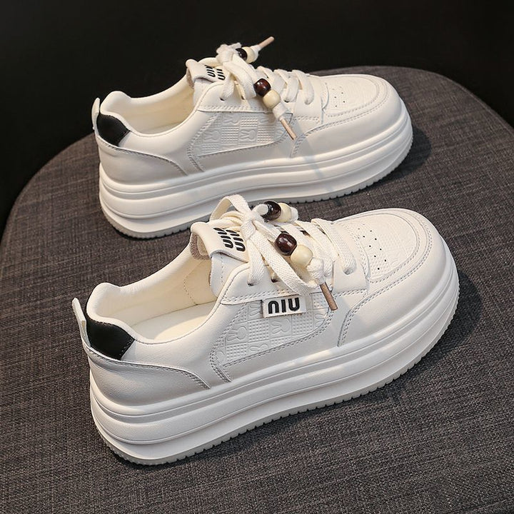 Damen Modische Sneakers mit elastischen Schnürsenkeln und dämpfender Sohle Echo Archiv