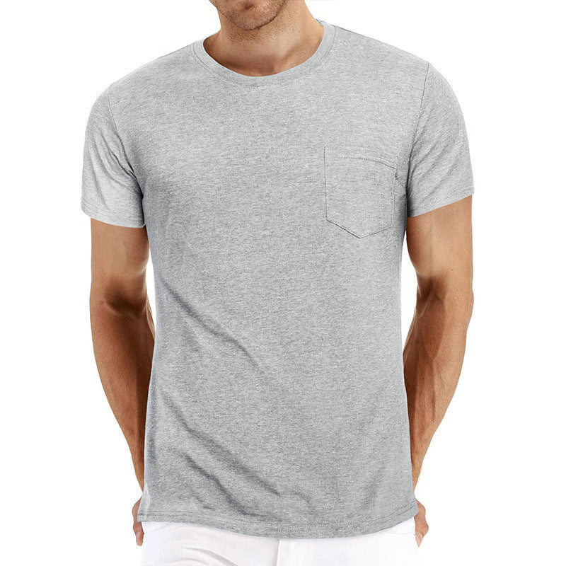 Herren Rundhals T-Shirt aus atmungsaktivem weichem Baumwollmix Echoarchiv