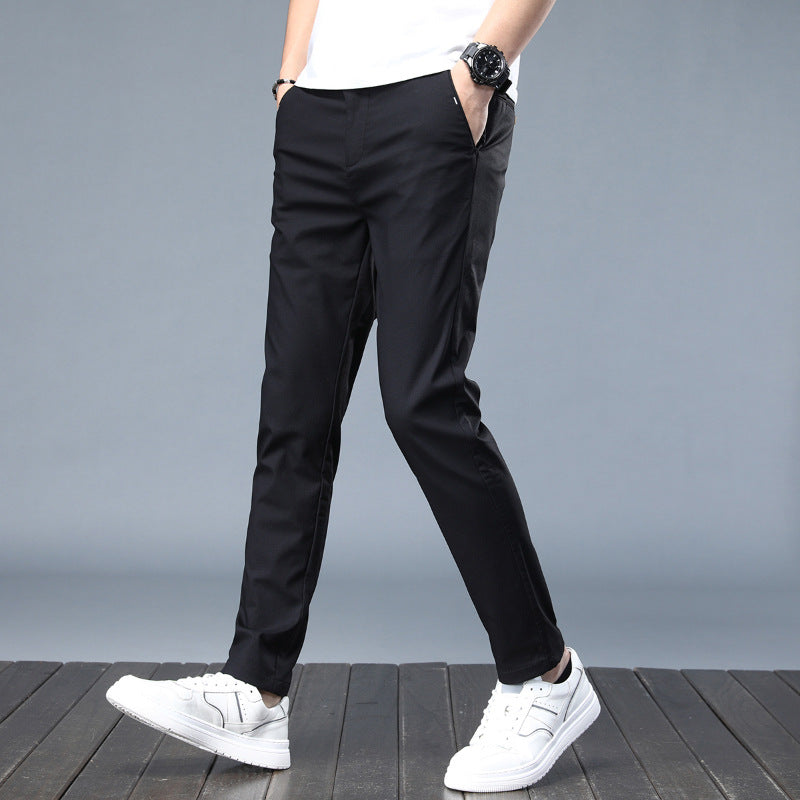 Herren Elegante Freizeithose mit bequemer Passform und praktischen Taschen Echoarchiv