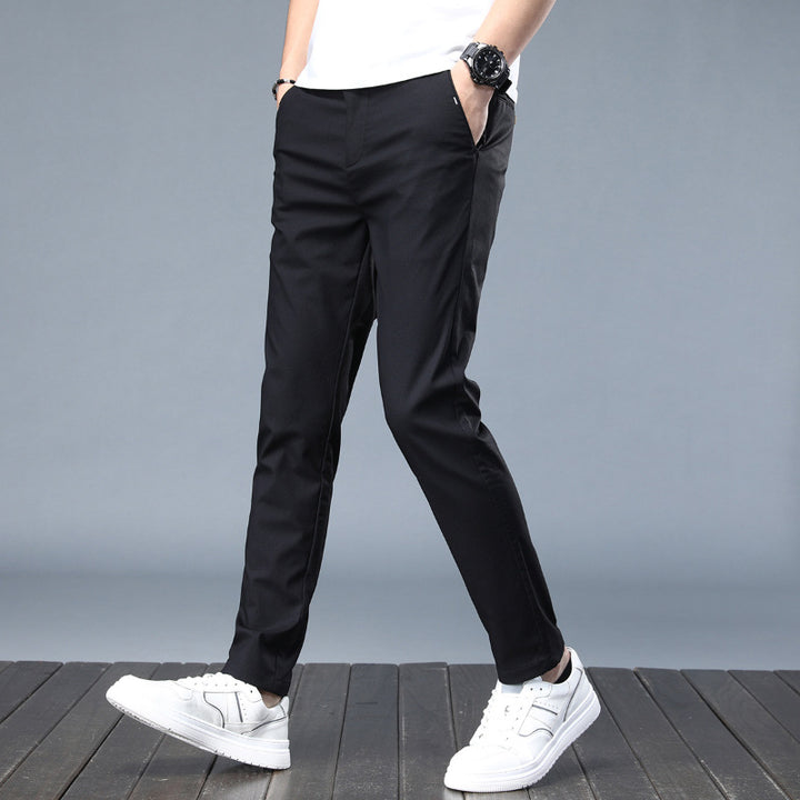 Herren Elegante Freizeithose mit bequemer Passform und praktischen Taschen Echoarchiv