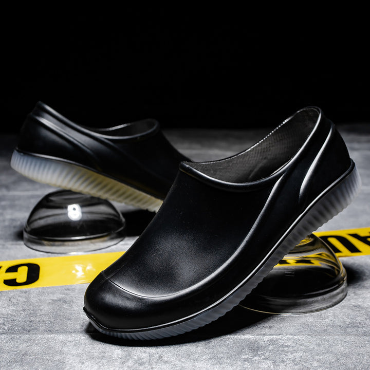 Unisex Wasserdichte Schlupf-Clogs mit stoßdämpfender EVA-Sohle und ergonomischer Fußmulde Echoarhiv