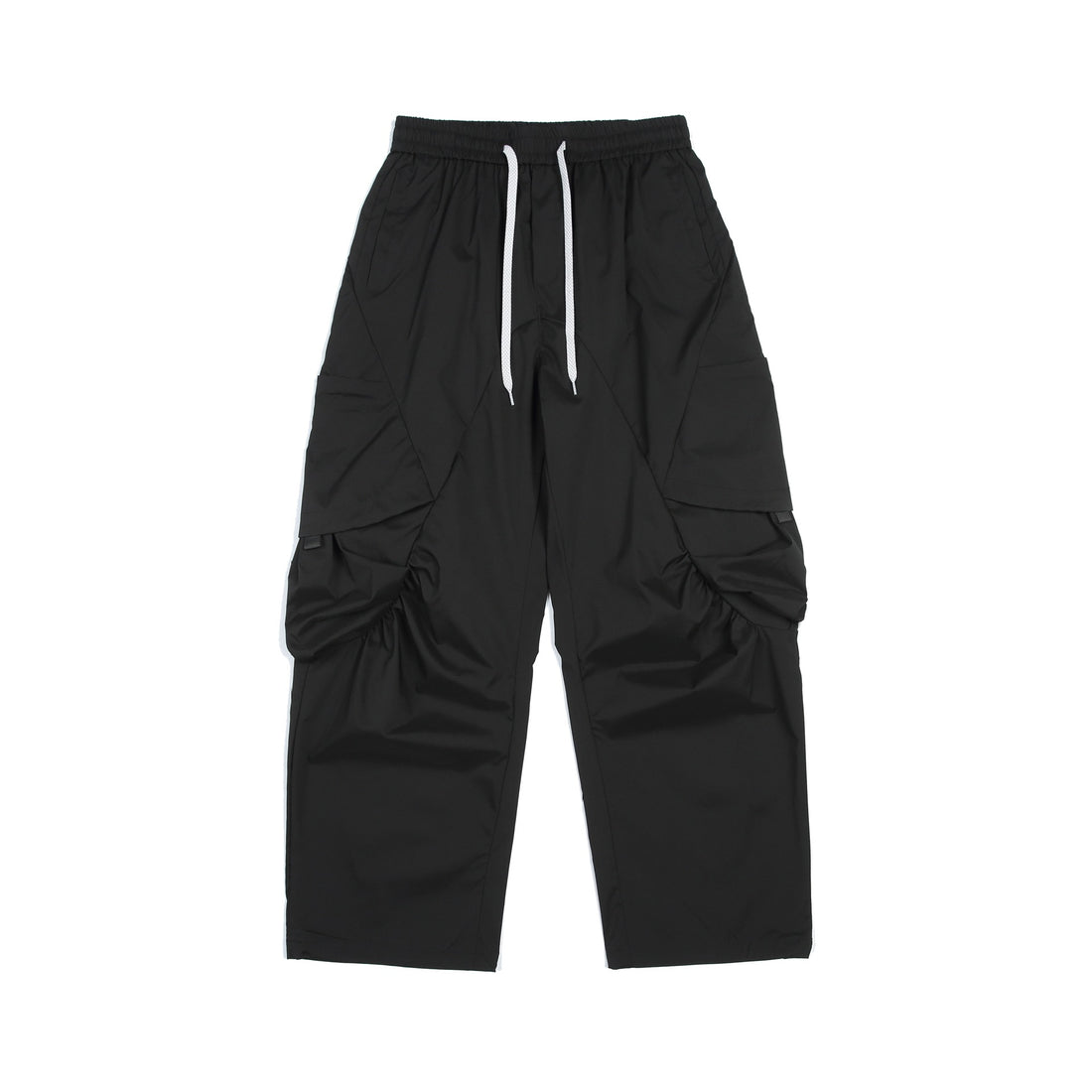 Herren Funktionale Cargo‑Hose im Tech‑Nylon mit elastischem Bund und Kordelzug Echoarchiv