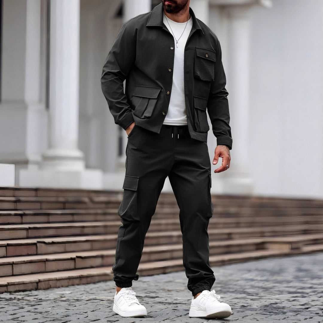 Herren Jacke und Cargo-Hose Set Echoarchiv
