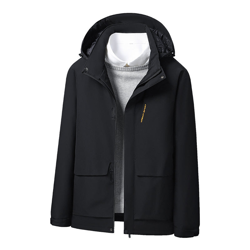 Herren Funktionale Wetterjacke Echo Archiv