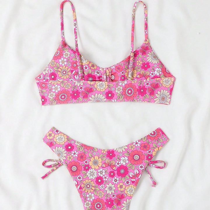 Damen Blumenmuster Bikini Echo Archiv
