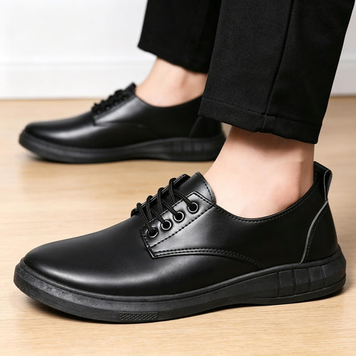 Herren Komfortable Lederschnürschuhe Echoarchiv