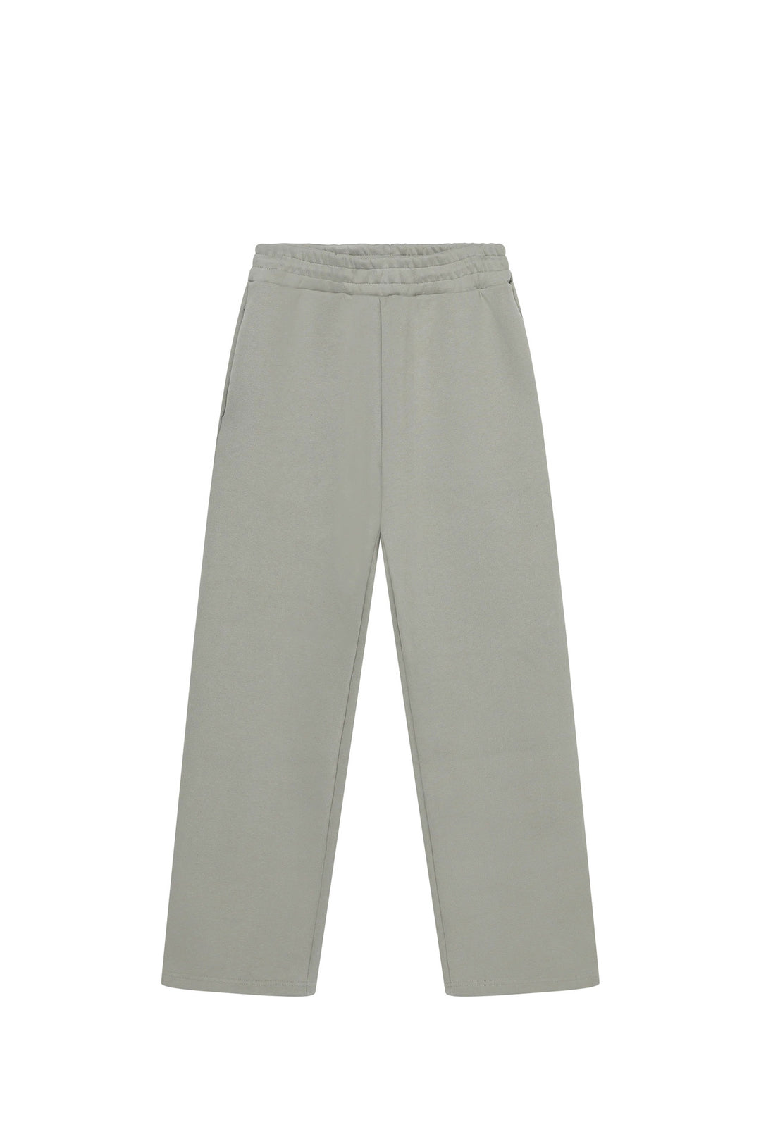 Damen nan weite High‑Waist Loungehose mit hohem Komfortbund, verdeckten Seitentaschen und geradem Bein Echo Archiv