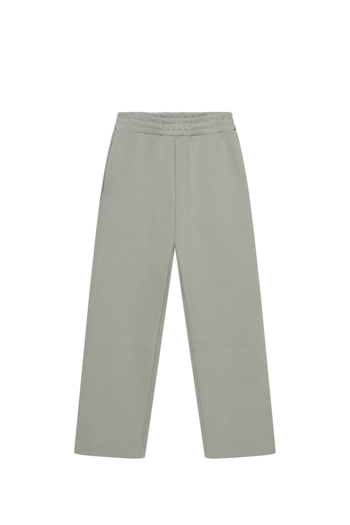 Damen nan weite High‑Waist Loungehose mit hohem Komfortbund, verdeckten Seitentaschen und geradem Bein Echo Archiv