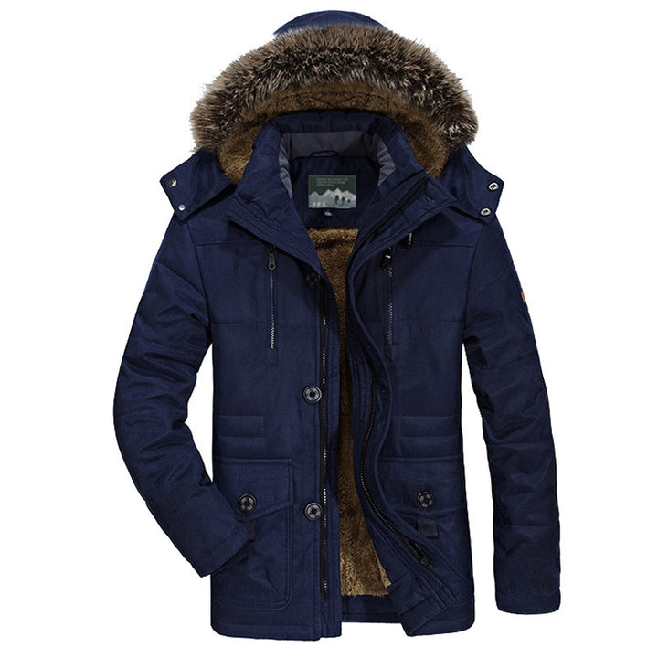 Herren Winterjacke mit Fleece-Futter Echo Archiv