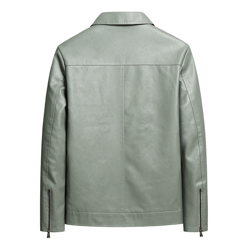 Herren Modische Kunstlederjacke Echo Archiv 1788321957