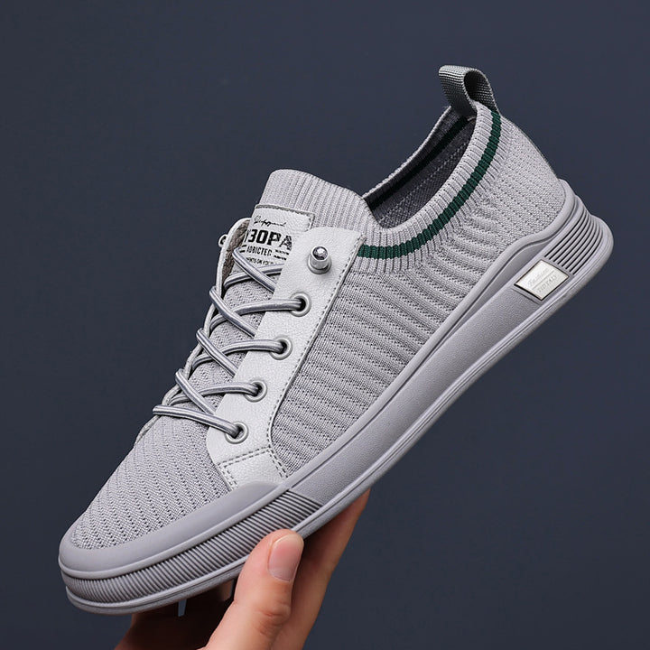 Herren Leichter gestrickter Low-Top-Sneaker mit sockenhaftem Schaft und dämpfender EVA-Sohle Echoarhiv