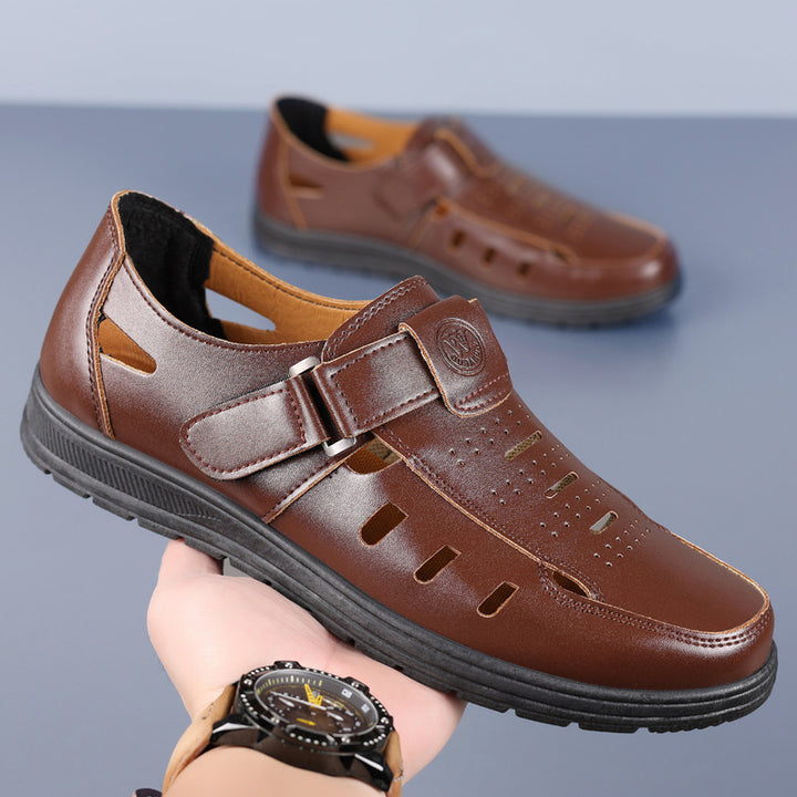 Herren Bequeme Sandalen Echo Archiv