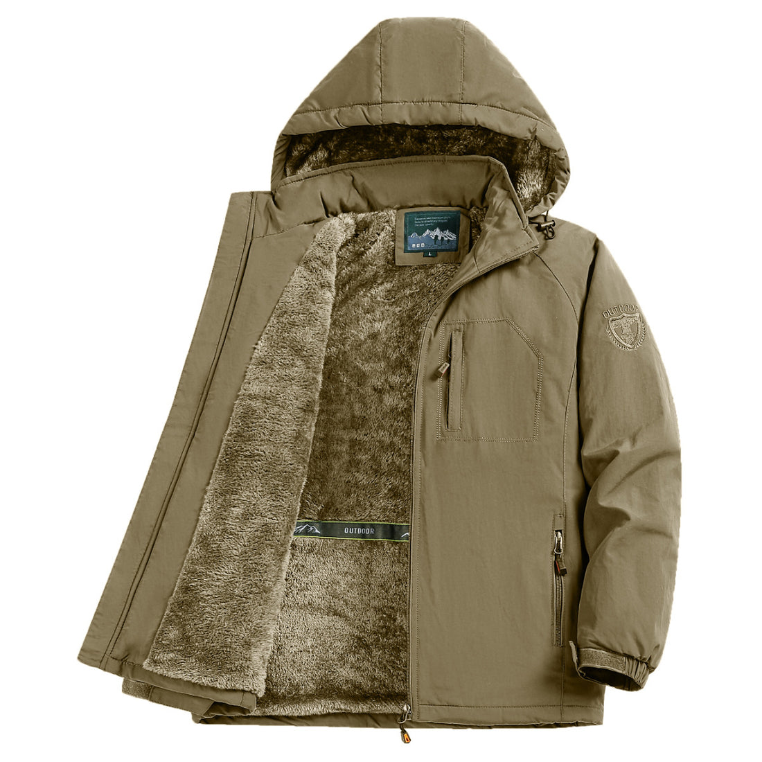 Damen Warm gefütterte Outdoorjacke – Célinea