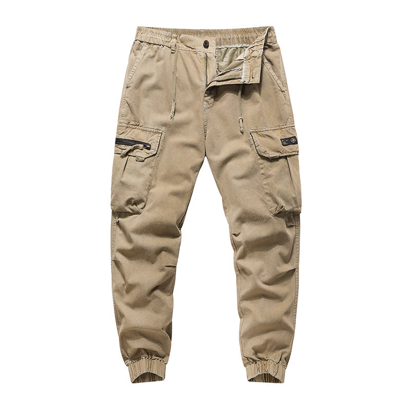 Herren Cargo-Hose mit elastischem Bund und mehreren praktischen Taschen Echoarchiv