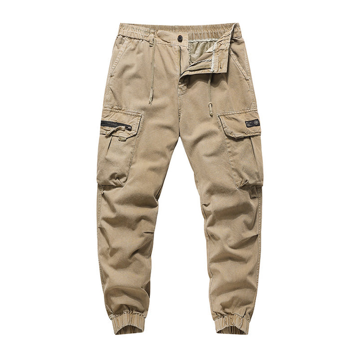 Herren Cargo-Hose mit elastischem Bund und mehreren praktischen Taschen Echoarchiv