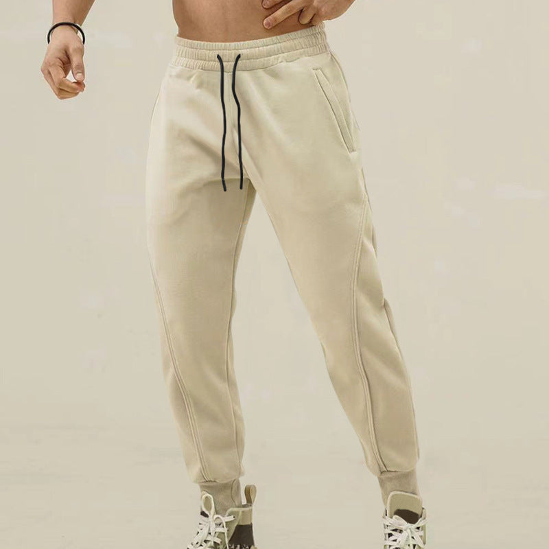 Herren bequeme Sporthose mit regulierbarem Bund und seitlichen Taschen Echoarchiv