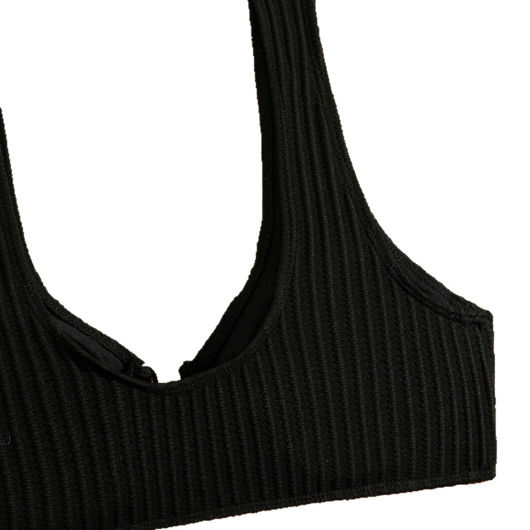 Damen Bikini-Set mit moderner Rippstruktur und eleganten Goldakzenten Echo Archiv
