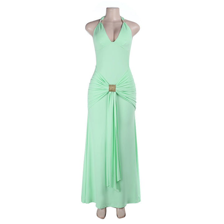 Damen Maxikleid mit raffiniertem Schnitt und glamourösen Akzenten Echo Archiv
