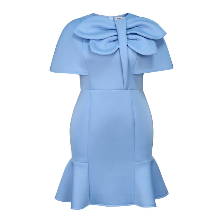 Damen Elegantes Kleid mit voluminösem Schleifenakzent Echo Archiv