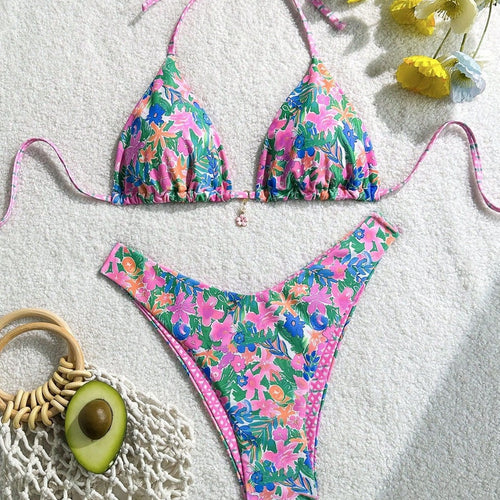 Damen Triangel-Bikini Echo Archiv