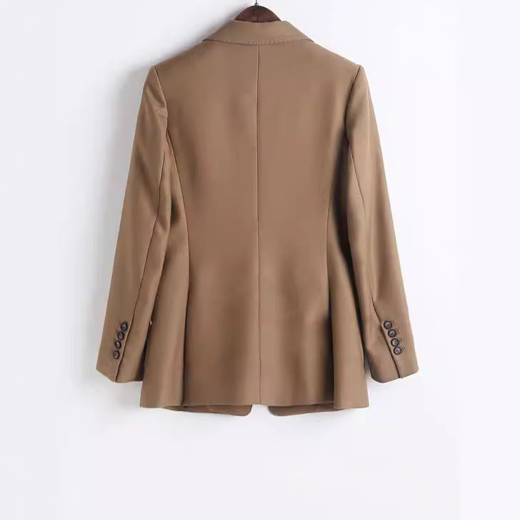 Damen Modischer Blazer mit großen Taschen Echoarchiv