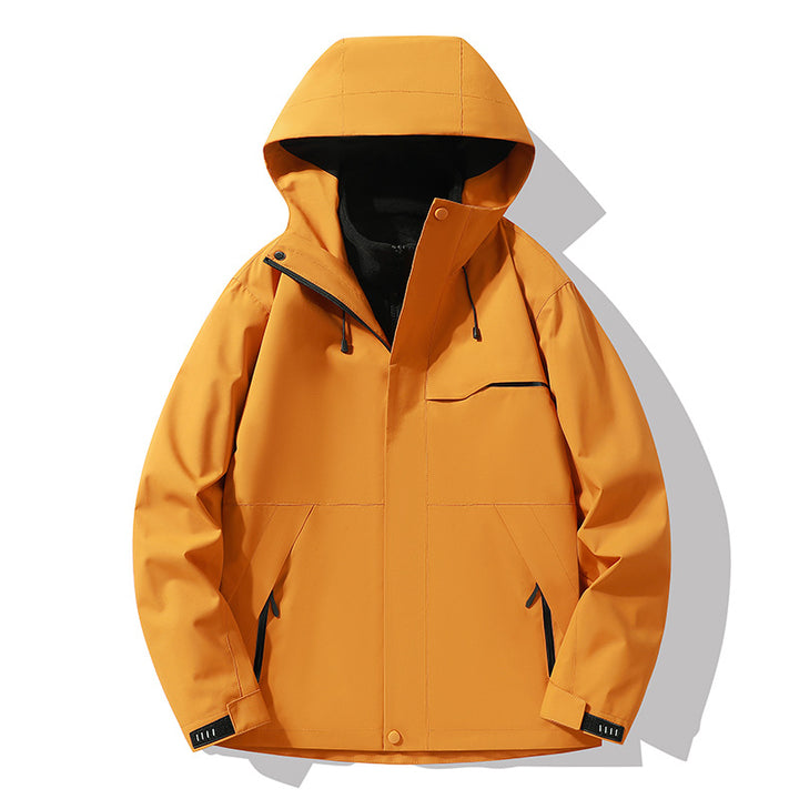 Herren Wetterfeste Outdoor Jacke Echo Archiv