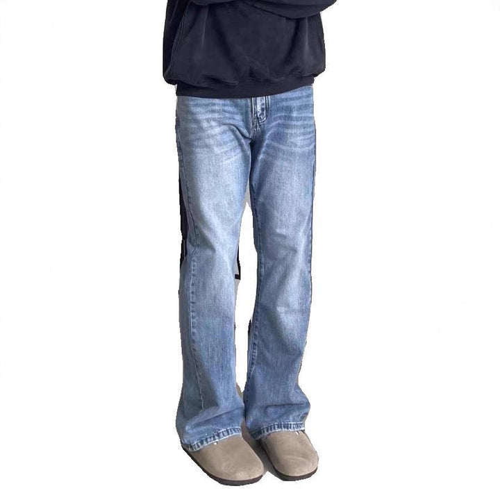 Herren Modische Flared Jeans Echoarchiv