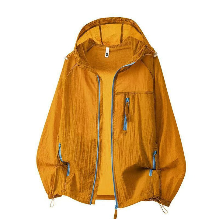 Damen Leichte Outdoor-Jacke mit praktischen Reißverschlusstaschen – Célinea