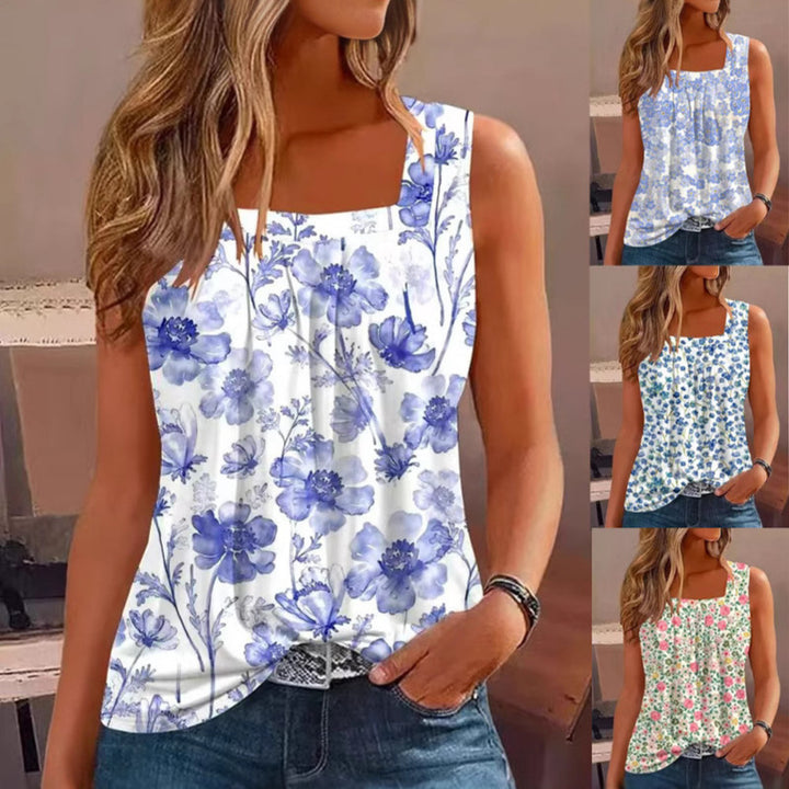 Damen Elegantes Blusentop mit Blumenmuster Echo Archiv