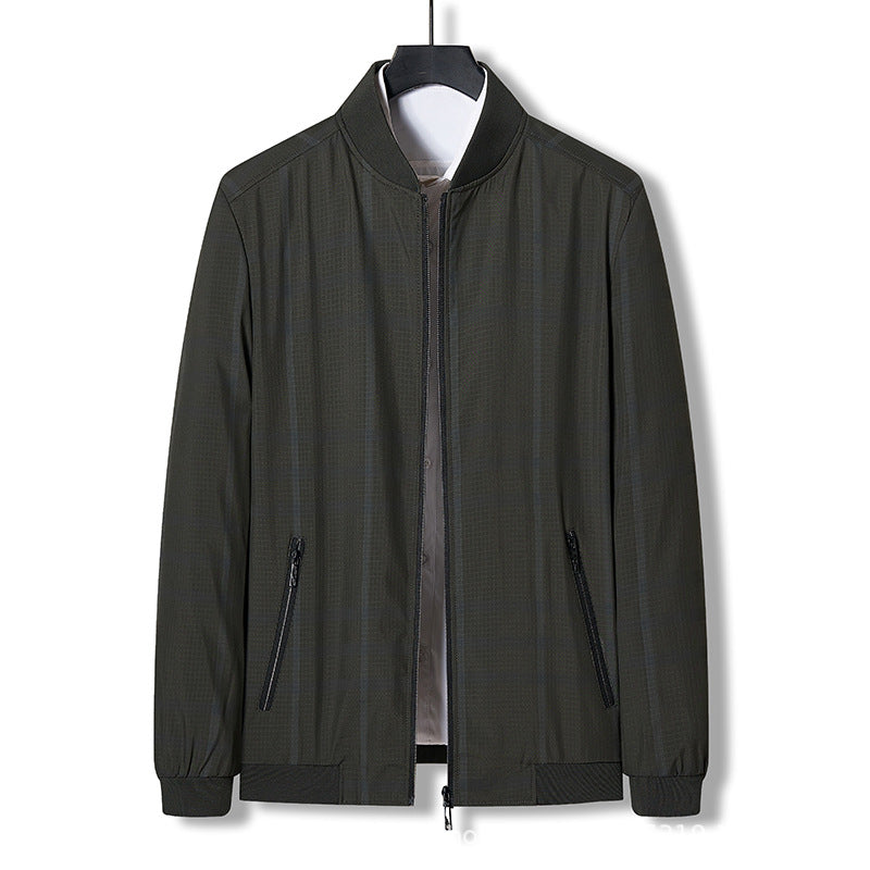 Herren sportliche Übergangsjacke mit modernen Einsätzen und vielseitigen Taschen Echoarchiv