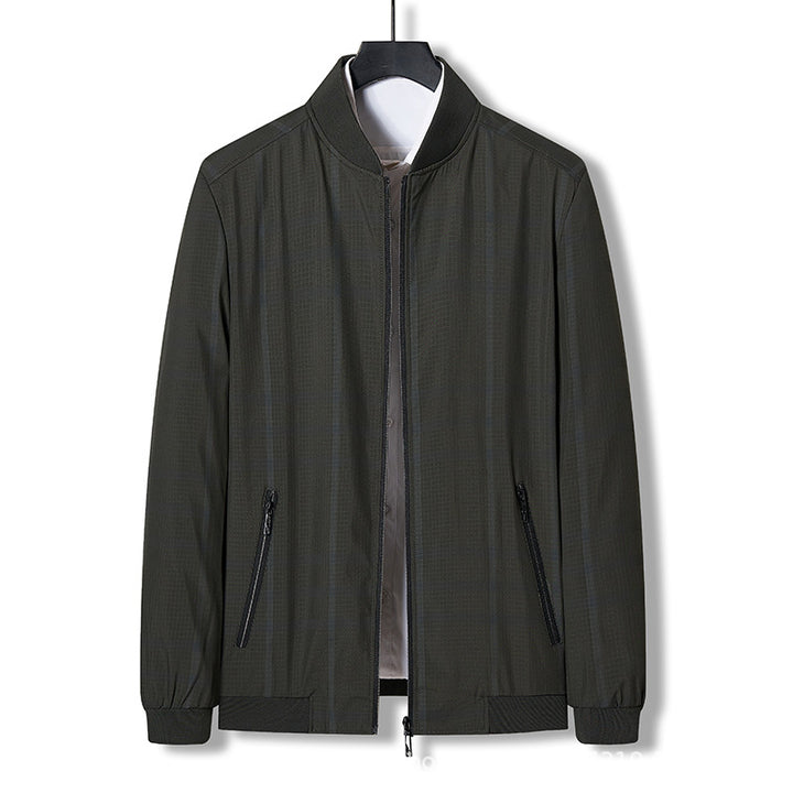 Herren sportliche Übergangsjacke mit modernen Einsätzen und vielseitigen Taschen Echoarchiv