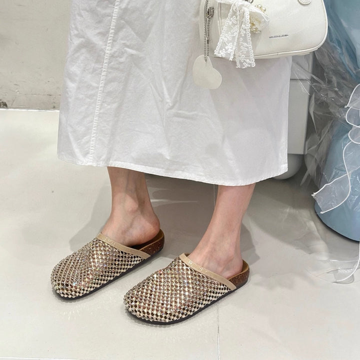 Damen Modische Clogs mit Funktionsoberfläche und komfortablem Fußbett Echoarchiv