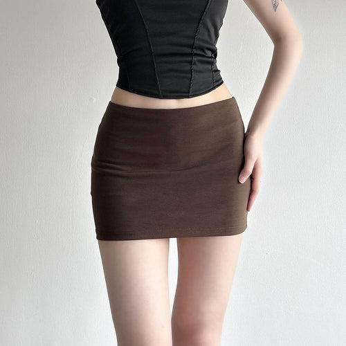 Damen Bequemer Minirock Echo Archiv