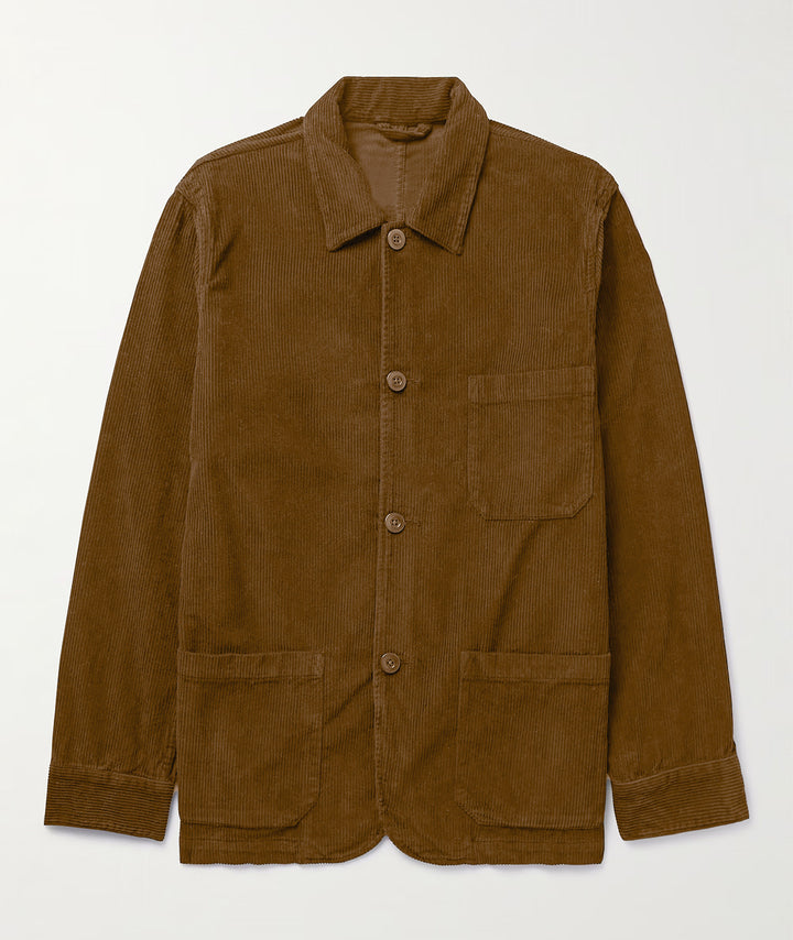 Herren lässige Cordjacke mit praktischen Taschen Echoarchiv