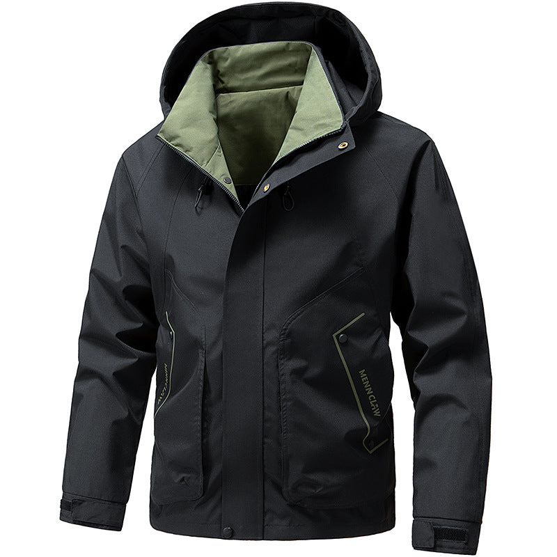 Herren Wetterfeste Outdoorjacke Echo Archiv
