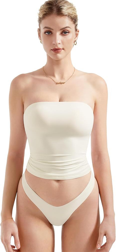 Damen Bandeau Bikini-Set mit modischem High-Waist-Schnitt Echo Archiv