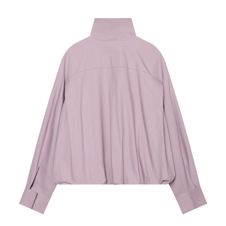 Damen Leichte wattierte Windjacke mit Stehkragen und Polka‑Dot‑Print Echo Archiv